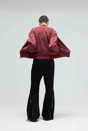 Image of EQUALNEAR - Rodeo Bomber Jacket (Red)