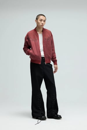 Image of EQUALNEAR - Rodeo Bomber Jacket (Red)