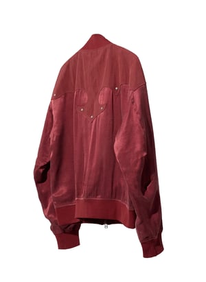Image of EQUALNEAR - Rodeo Bomber Jacket (Red)