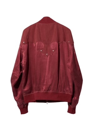 Image of EQUALNEAR - Rodeo Bomber Jacket (Red)