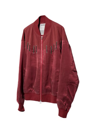Image of EQUALNEAR - Rodeo Bomber Jacket (Red)
