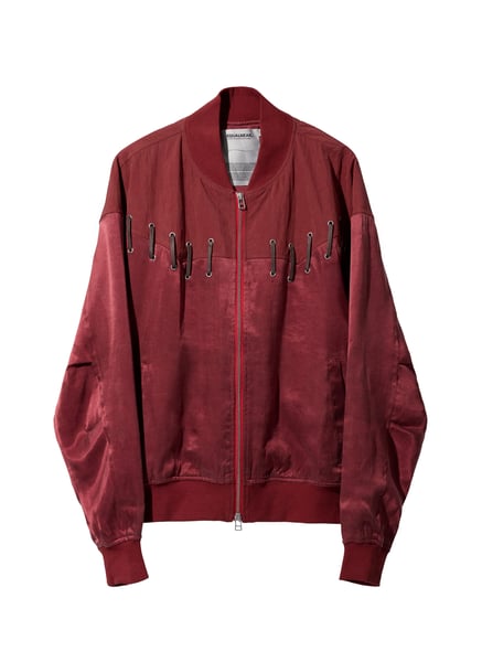 Image of EQUALNEAR - Rodeo Bomber Jacket (Red)