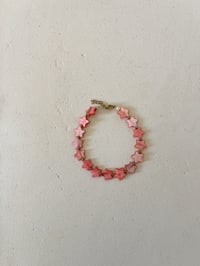 Image 1 of Bracelet étoile rose 