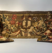 Image 1 of Seventeenth Century Tapestry Panel Frieze; English or Flemish, c.1680.