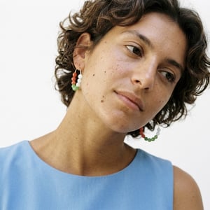 Image of Aros Tri Verde/Naranja/Azul