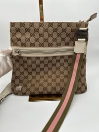 Image 1 of Gucci GG Canvas Messenger Bag