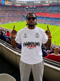 Image 1 of T-Shirt Champions d'Europe