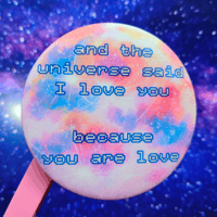 Image 3 of Pretty Moon Print & Button Pin