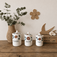 Image 1 of LES POTS À ÉPICES EN CÉRAMIQUE 