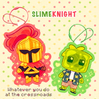 Image 1 of [SF/DAWTDE] Derlord & Avery Pillow Keychains  [PRE-ORDER]