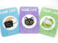 Image 1 of Good Luck Enamel Pins