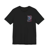 Image 2 of Life, Liberty & The Pursuit of Horsepower Patriotic Racing Tee