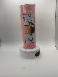 Image 1 of Foot Ball Mom Tumbler