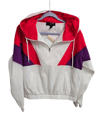 Image 3 of Colorblock Pullover Track Jacket