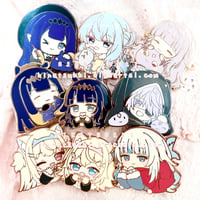 Image 2 of Hololive Enamel Pins