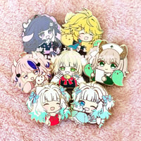Indie Vtuber Enamel Pins