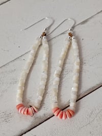 Image 2 of All natural stones earrings 