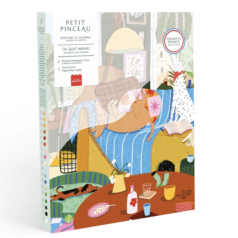 COFFRET PEINTURE AU NUMÉRO PETIT PINCEAU (PLUSIEURS MODÈLES) Image 8