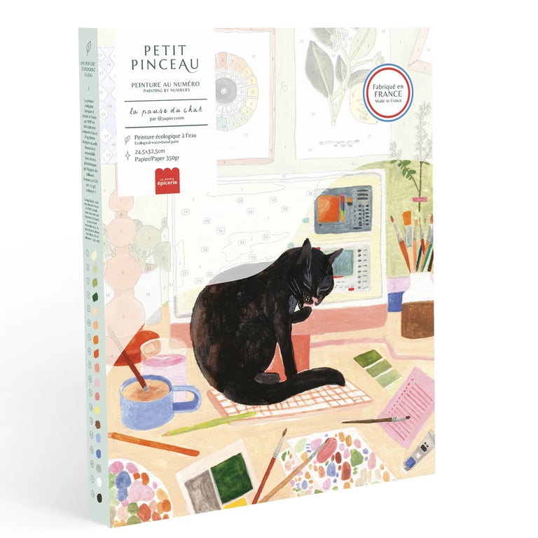 COFFRET PEINTURE AU NUMÉRO PETIT PINCEAU (PLUSIEURS MODÈLES) Image 4