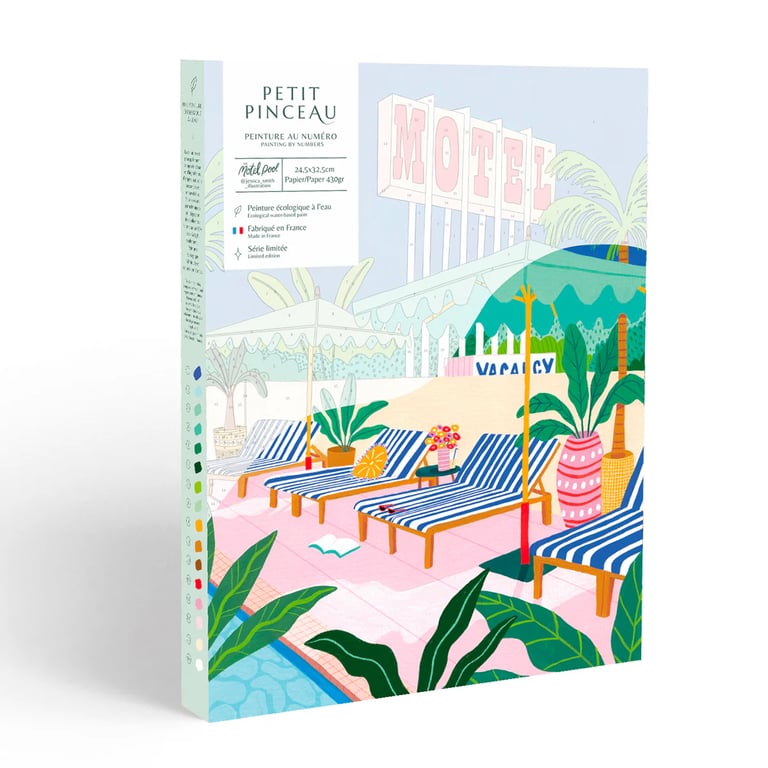 COFFRET PEINTURE AU NUMÉRO PETIT PINCEAU (PLUSIEURS MODÈLES) Image 2