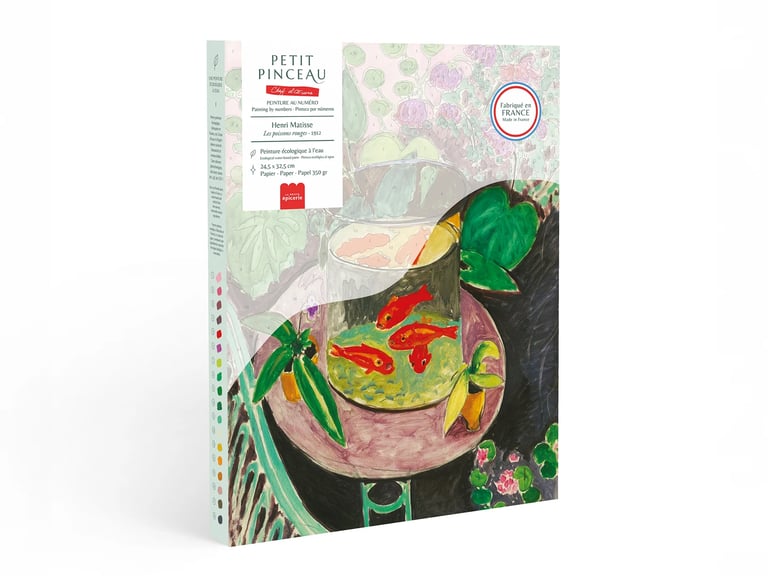 COFFRET PEINTURE AU NUMÉRO PETIT PINCEAU (PLUSIEURS MODÈLES) Image 7