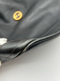Image 9 of Gucci Vintage Black Leather Bucket Bag