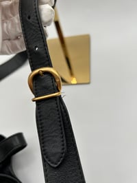 Image 19 of Gucci Vintage Black Leather Bucket Bag
