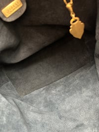 Image 20 of Gucci Vintage Black Leather Bucket Bag