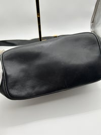 Image 7 of Gucci Vintage Black Leather Bucket Bag