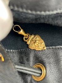 Image 21 of Gucci Vintage Black Leather Bucket Bag