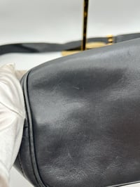Image 8 of Gucci Vintage Black Leather Bucket Bag