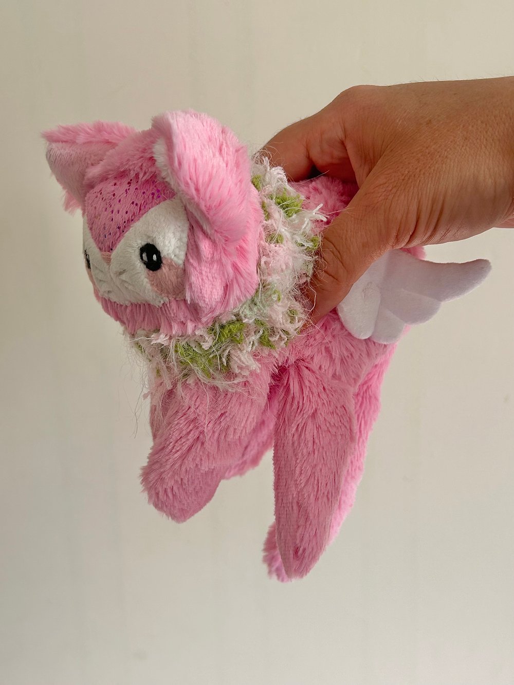 Image of PROTOTYPE OOAK Sakura the 3D Cherub Cat (6 inches)