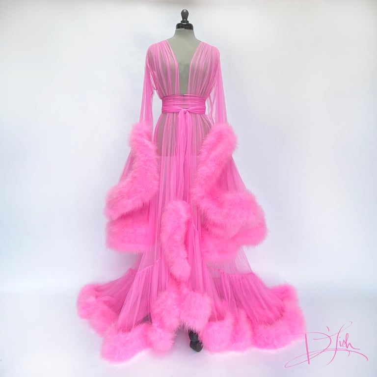 "So Pink" Cassandra Dressing Gown