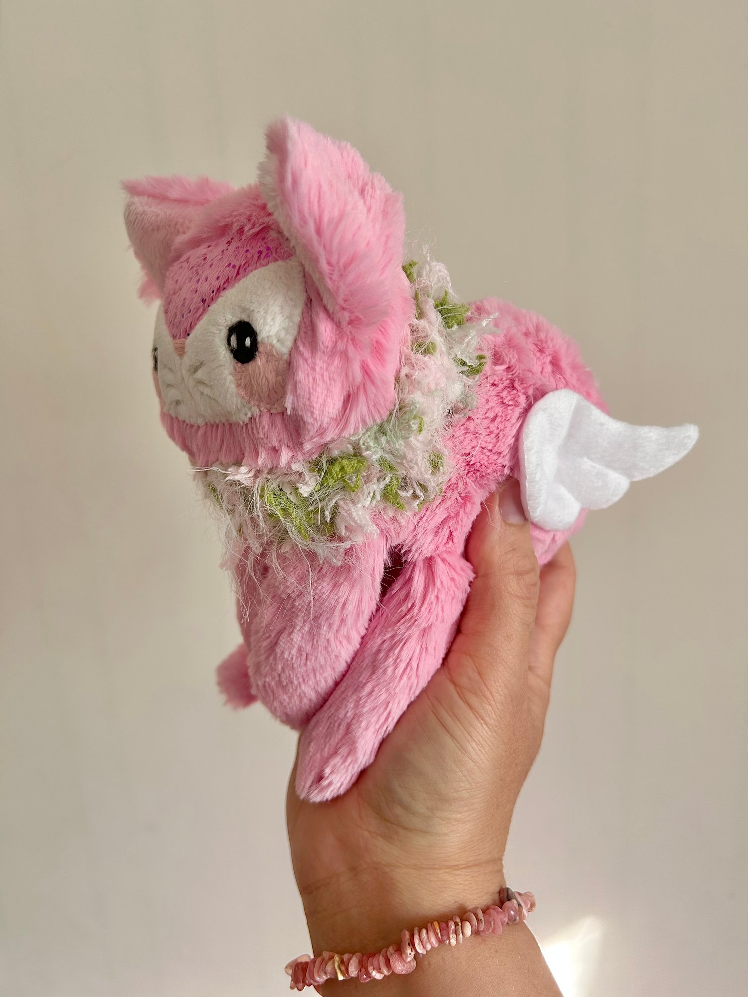 Image of PROTOTYPE OOAK Sakura the 3D Cherub Cat (6 inches)