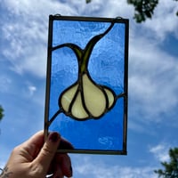 Image 1 of Sky Blue Garlic Mini Window
