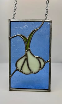 Image 2 of Sky Blue Garlic Mini Window