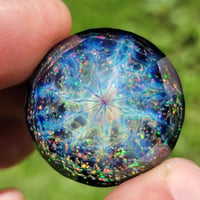 Image 1 of 1.87" Faceted "Sparkling Light Vibration" marble