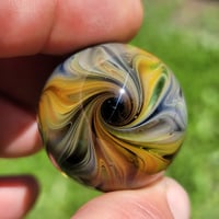 Image 5 of 1.87" Faceted "Sparkling Light Vibration" marble