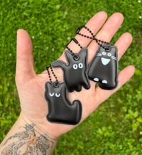 Image 1 of Puffy Cat Charms