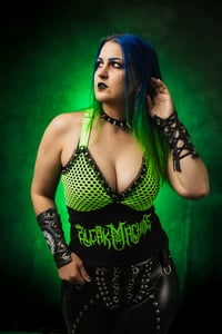 Image 3 of M/L Bleak Machine Crop Top