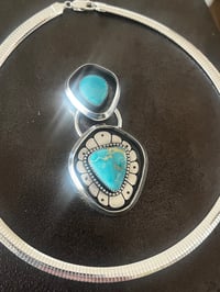Image 1 of Two Stone Pendant Necklace I
