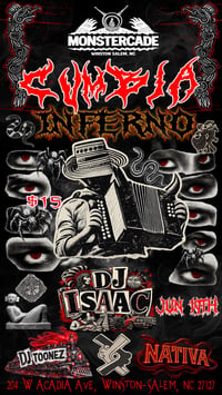 06/19/26 - Cumbia Inferno ft DJs Isaac, Toonez & Nativa