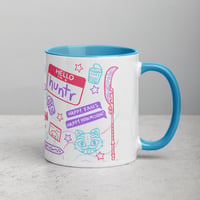 Image 2 of Kpop Hunter Girl Group Doodle Mug 11oz