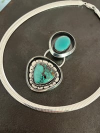 Image 2 of Two Stone Pendant Necklace II