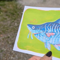 Image 2 of Blue Basa - Digital Print