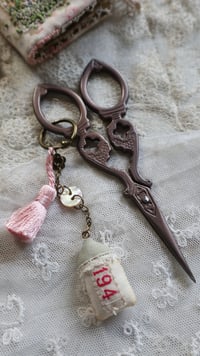 Image 2 of Scissors fob cottage misty green rooftop 
