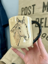 Image 1 of 'Palomino Western Horse' Mug