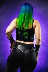 Image 4 of S/M Upcycled Crop Top