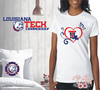 Image 3 of Louisiana Tech Bulldogs University Designs. SVG Files, Cricut, Studio, Digital Cut Files