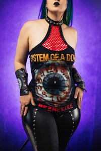 Image 1 of S/M System Of A Down Choker Top